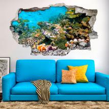 Animali di mare 3D vinile