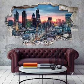 Vinile 3D city di Londra
