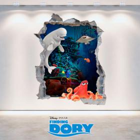 Parete del foro Disney 3D vinile cercando di Dory