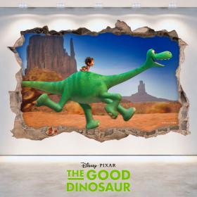 Vinile 3D Disney il viaggio di Arlo buco muro