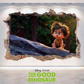 Muro di Disney 3D vinile foro The Dinosaur buona