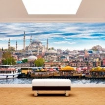 Città di murales muro Foto Istanbul