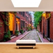 Fotomurali strade di Boston