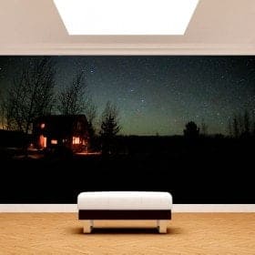 Fotomurali per cabina in natura