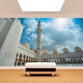 Moschea di foto parete murales Sheikh Zayed