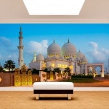 Foto muro murales vinile Moschea Sheikh Zayed