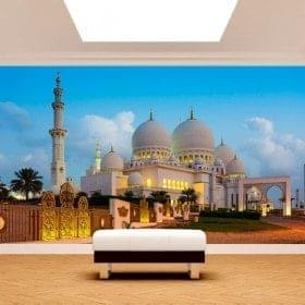 Foto muro murales vinile Moschea Sheikh Zayed