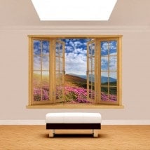 Fiori 3D Windows in montagna