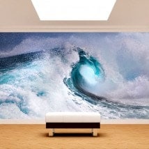 L'onda del mare Fotomural