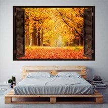 In autunno gli alberi 3D Windows