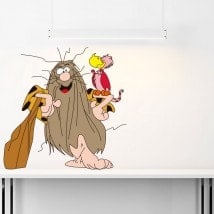Adesivi per bambini Captain Caveman