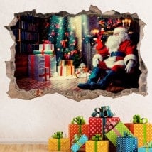 3D il Babbo Natale in vinile