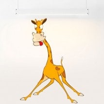 Giraffa in vinile per bambini