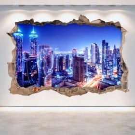 Notte di vinile 3D Dubai