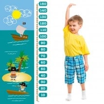 In vinile per bambini pirati metri