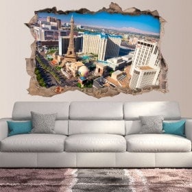 Vinile parete 3D rotante a Las Vegas