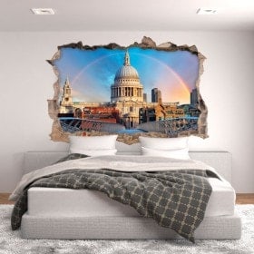 Vinile 3D Rainbow Londra
