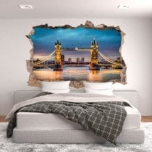 Vinile 3D London bridge tower