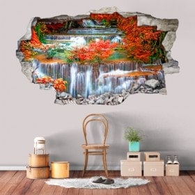 Cascate 3D vinile in natura