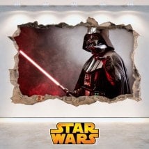 Parete 3D del foro di Star Wars di vinile