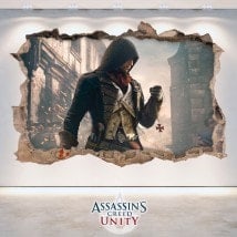 Creed unità vinile decorativo 3D Assassin