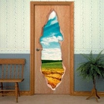 Vinile per campo porte di frumento