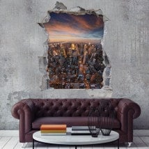 Decorativi in vinile 3D New York