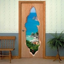 Vinile porte 3D Monterosso al Mare
