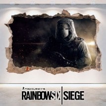 Assedio di vinile 3D Tom Clancy Rainbow Six