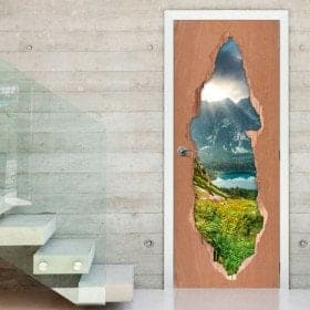 Natura di porte in Slovacchia 3D per vinili