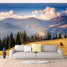 Natura e montagne di murales muro foto