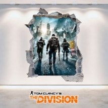 La divisione vinile decorativo 3D Tom Clancy