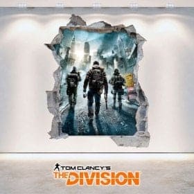 La divisione vinile decorativo 3D Tom Clancy