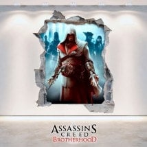 Adesivi e Vynils 3D Assassin creed: fratellanza