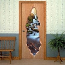 Natura di cascate porta vinile