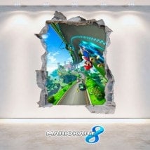 Giochi di vinile 3D Mario Kart video 8