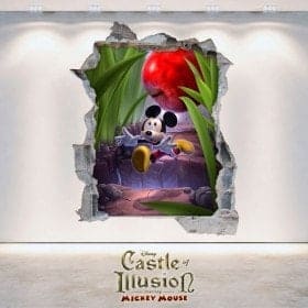 Adesivi per bambini e vynils Castle Of Illusion 3D