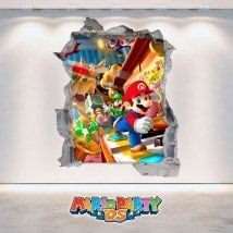 Vinile video gioco 3D Mario Party DS
