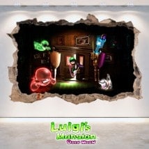 Adesivi e vynils di Luigi Mansion Dark Moon