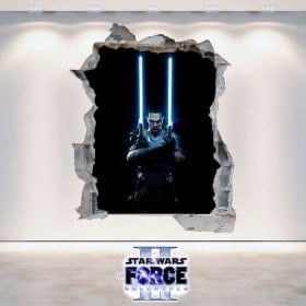 Vinile decorativo Star Wars The Force Unleashed 2