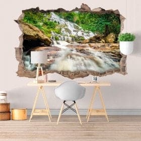 Vinile decorativo 3D cascate