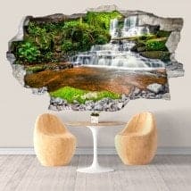Cascate di vinile decorativi in Thailandia 3D