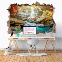 Cascate di vinile decorativi 3D