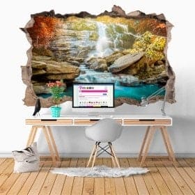 Cascate di vinile decorativi 3D