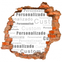 Parete 3D vinili personalizzato