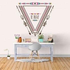 Vinili decorativi Be Brave