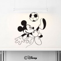 Calcio di Mickey Mouse del vinile