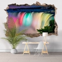 Colori di vinile 3D Cascate del Niagara