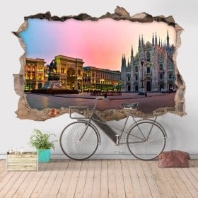 Vinile 3D Cattedrale Duomo Milano Italia