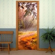 Porte vinili Raggi di sole naturale